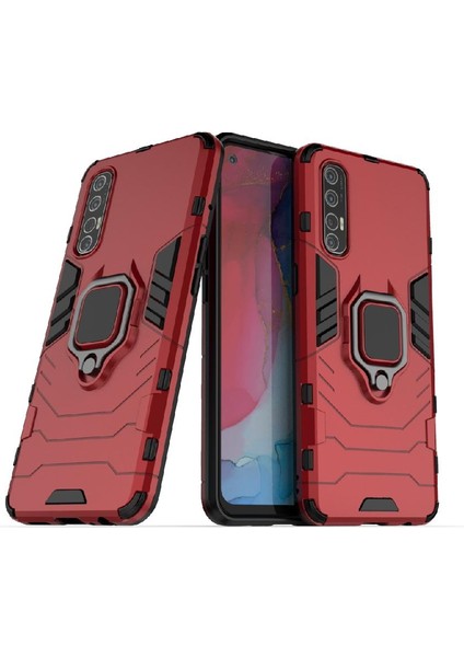 Oppo Oppo 3 Pro 360 &deg; Dönen Halka Askeri Damla Koruma Kapağı Için Kılıf (Yurt Dışından)