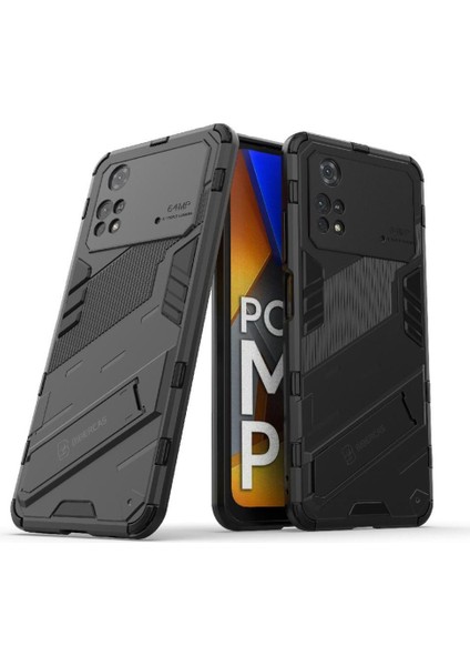 Xiaomi Poco M4 Pro 4g Koruyucu Kapak Sağlam Askeri Kickstand (Yurt Dışından)