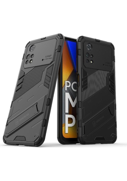 Xiaomi Poco M4 Pro 4g Koruyucu Kapak Sağlam Askeri Kickstand (Yurt Dışından)