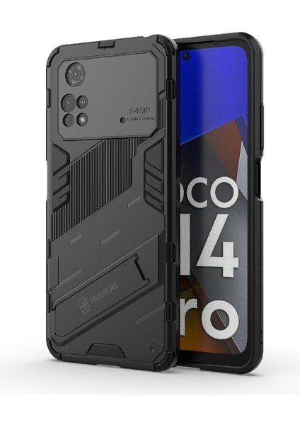Xiaomi Poco M4 Pro 4g Koruyucu Kapak Sağlam Askeri Kickstand (Yurt Dışından)
