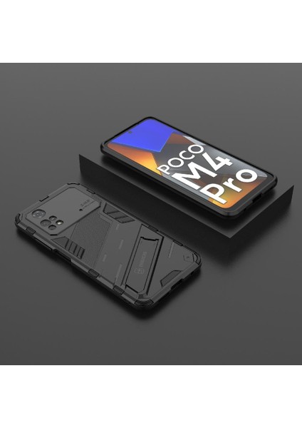 Xiaomi Poco M4 Pro 4g Koruyucu Kapak Sağlam Askeri Kickstand (Yurt Dışından)