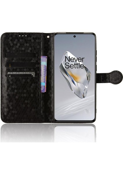 Oneplus 12 5g Için Kılıf Manyetik Toka Deri Cüzdan Kapak Geometrik (Yurt Dışından) fırsatları