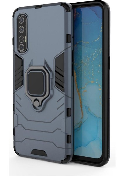 Oppo Oppo 3 Pro 360 &deg; Dönen Halka Askeri Damla Koruma Kapağı Için Kılıf (Yurt Dışından)