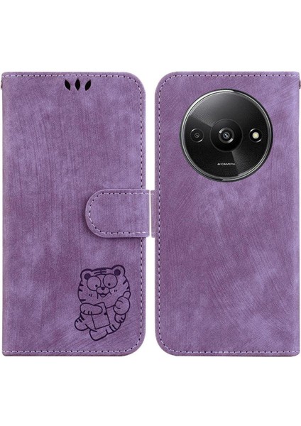 Xiaomi Redmi A3 Için Kılıf Tutucu Kapak Çevirin Folio Kart Cep Cüzdan Kılıf (Yurt Dışından)