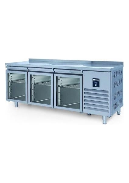 Tezgah Tip Snack Buzdolabı 3 Cam Kapılı modelleri