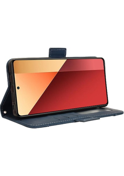 Xiaomi Redmi Için Not 13 Pro 4g Deri Cüzdan Kapak Ayarlanabilir Kart (Yurt Dışından)