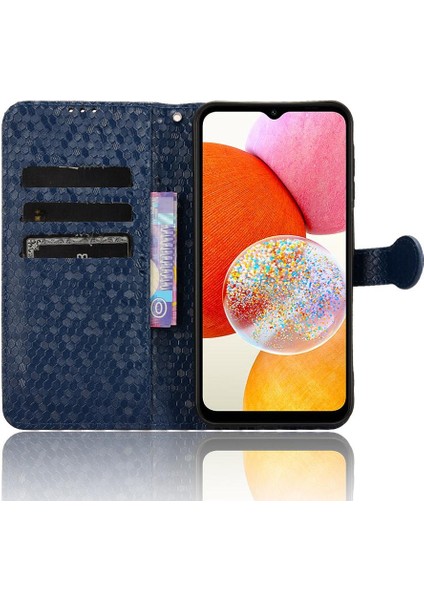 Samsung Galaxy A15 5g/4g Deri Cüzdan Kapak Manyetik Toka (Yurt Dışından)