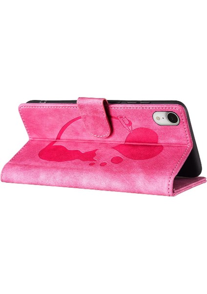IPhone Xr Kart Cep Cüzdan Kılıf Tutucu Kapak Flip Folio Kedi (Yurt Dışından) indirimleri