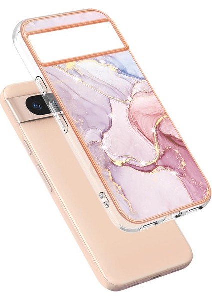 Google Piksel 8A Ince Tpu Koruma Mermer Desen Yumuşak Tampon Için Kılıf (Yurt Dışından) modelleri