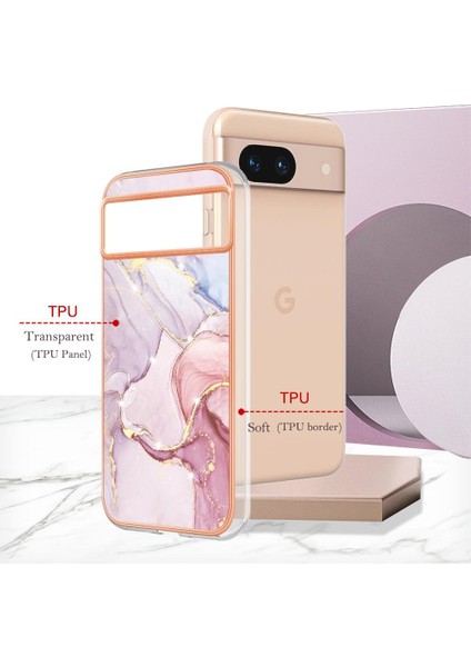 Google Piksel 8A Ince Tpu Koruma Mermer Desen Yumuşak Tampon Için Kılıf (Yurt Dışından) fırsatları