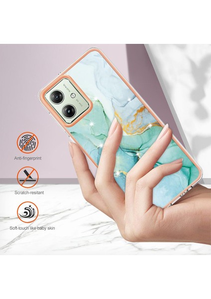 Motorola Moto G54 Ince Tpu Koruma Mermer Desen Yumuşak Tampon (Yurt Dışından) modelleri