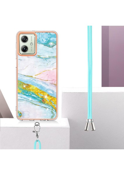 Motorola Moto G54 Tampon Anti-Scratch Yumuşak Crossbody Kordon Için Kılıf (Yurt Dışından) fırsatları