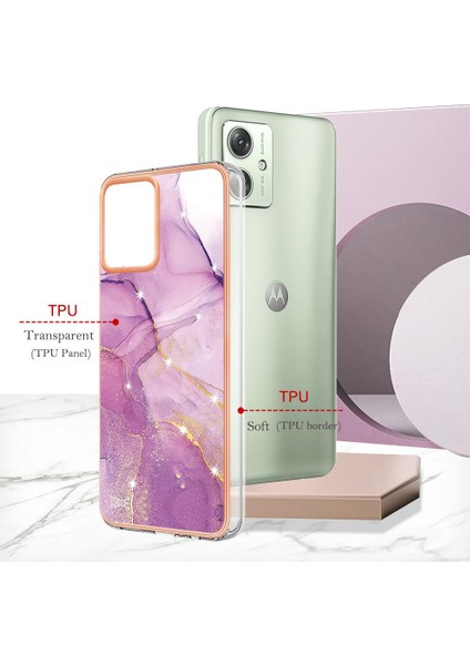 Motorola Moto G54 Ince Tpu Koruma Mermer Desen Yumuşak Tampon (Yurt Dışından) indirimleri
