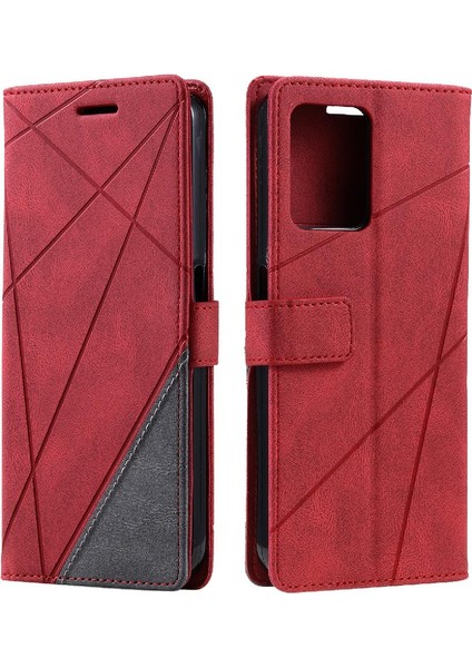Realme C35 Pu Deri Manyetik Darbeye Kart Tutucu Kickstand Için Kılıf (Yurt Dışından) fırsatları