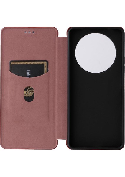 Kart Tutucu Kickstand ile Xiaomi Redmi A3 Manyetik Karbon Fiber Için Kılıf (Yurt Dışından) indirimleri