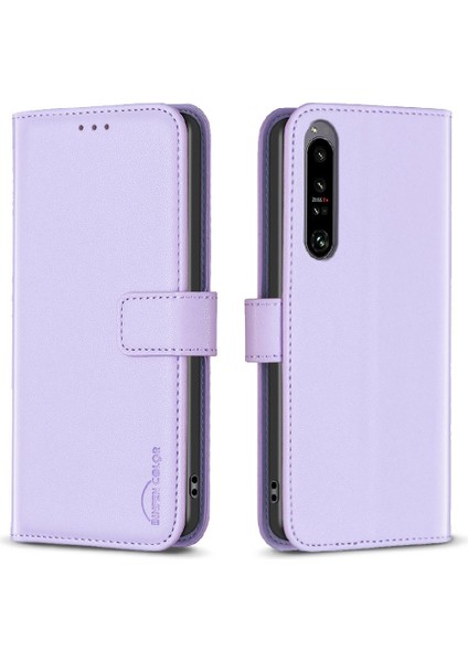 Sony Xperia 1 Vı Için Kılıf Deri Çanta Iş Çoklu Kart Yuvası Cüzdan (Yurt Dışından)