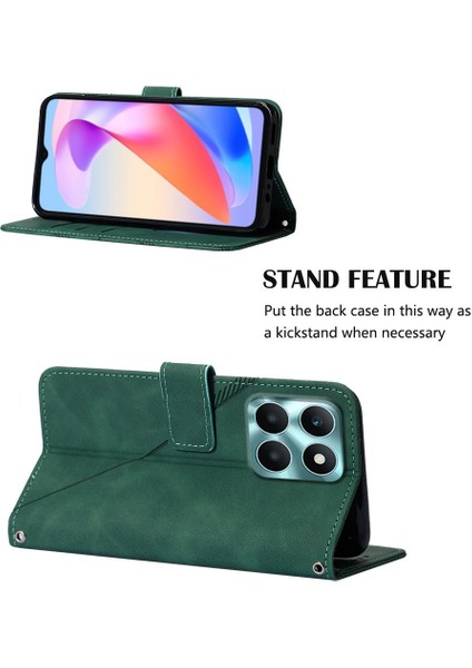 Onur Için Kılıf X6A Cüzdan Kapak Kredi Kartı Tutucu Pu Deri Flip Folio (Yurt Dışından) modelleri