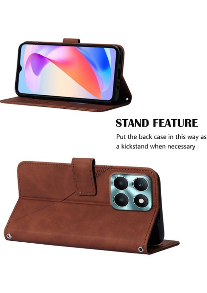 Onur Için Kılıf X6A Cüzdan Kapak Kredi Kartı Tutucu Pu Deri Flip Folio (Yurt Dışından) fırsatları