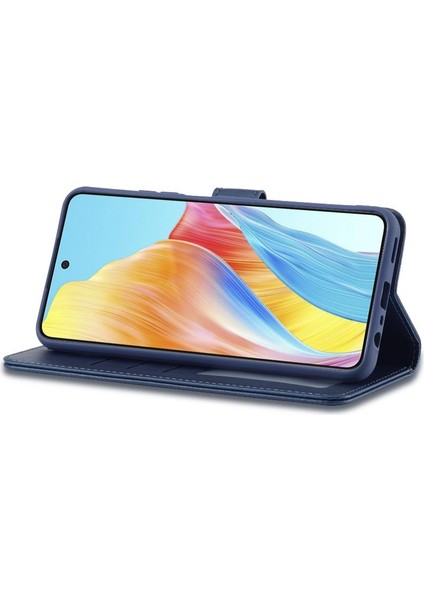Tutucu Kart Yuvaları ile Oppo A78 4g Için Kılıf Cüzdan Buzağı Doku Flip Case (Yurt Dışından) indirimleri