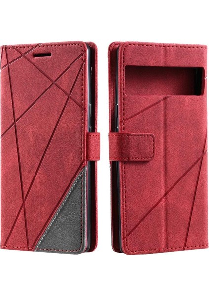 Google Piksel 7 Pro Kart Tutucu Için Kılıf Kickstand Cüzdan Flip Folio Pu (Yurt Dışından)