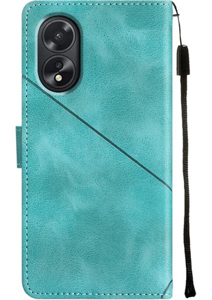 Oppo A38 4g Için Kılıf Manyetik Deri Cüzdan Kapak Çevirin Kart Tutucu (Yurt Dışından)