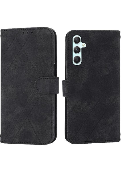 Manyi Mall Samsung Galaxy A05S Pu Deri Kapak Için Kickstand Durumda Bilek Kayışı (Yurt Dışından)