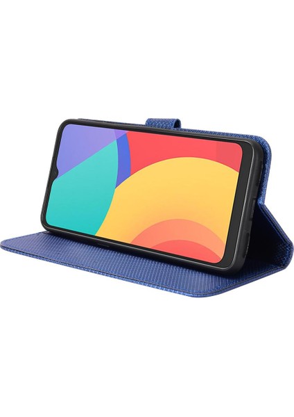 Alcatel 3l 2021 Kapak Kart Tutucu Manyetik Cüzdan Kickstand Için Kılıf (Yurt Dışından)