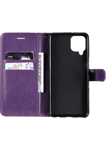 Samsung Galaxy A22 4g Klasik Düz Renk Iş Cüzdan Için Flip Case (Yurt Dışından) indirimleri