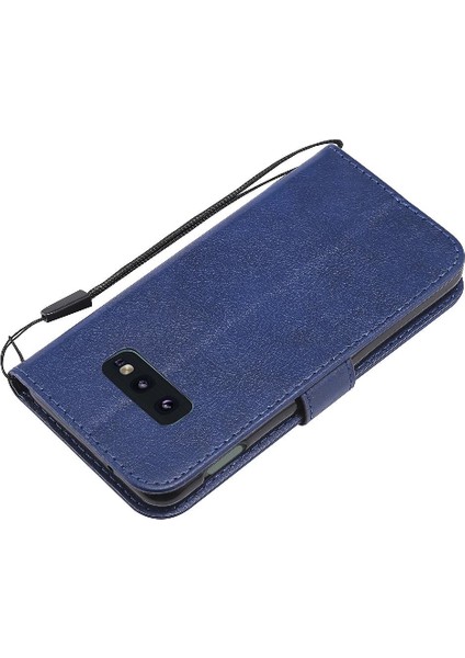 Samsung Galaxy S10E Yüksek Kaliteli Deri Iş Cüzdan Için Flip Case (Yurt Dışından)