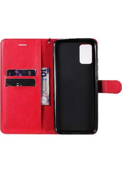 Samsung Galaxy A02S Iş Cüzdan Telefon Kılıfı Için Flip Case Klasik Katı (Yurt Dışından)