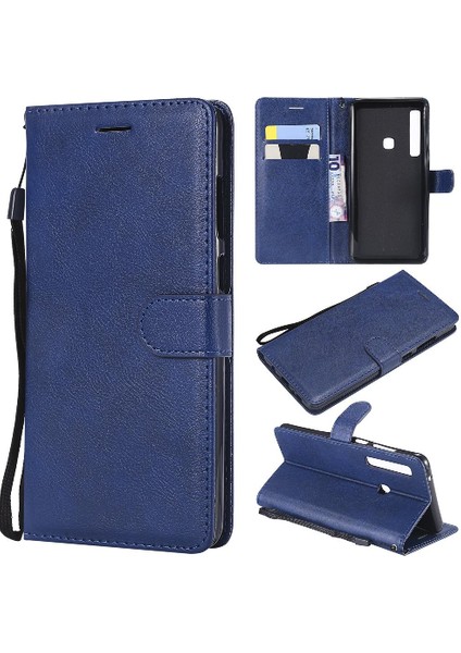 Kart Yuvası Iş Cüzdan Telefon ile Samsung Galaxy A9 2018 Için Flip Case (Yurt Dışından)