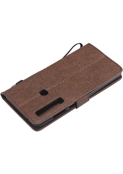 Kart Yuvası Iş Cüzdan Telefon ile Samsung Galaxy A9 2018 Için Flip Case (Yurt Dışından)