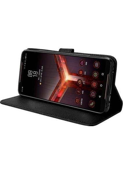 Asus Rog Telefon 2 Kart Tutucu Kapak Için Kılıf Kickstand Manyetik Cüzdan (Yurt Dışından) modelleri