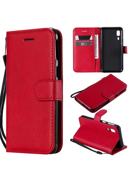 Kart Yuvası Iş Cüzdan Telefon ile Samsung Galaxy A2 Çekirdek Için Flip Case (Yurt Dışından)