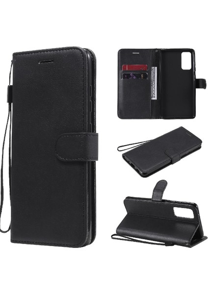 Samsung Galaxy S20 Fe Yüksek Kaliteli Deri Iş Cüzdan Için Flip Case (Yurt Dışından)