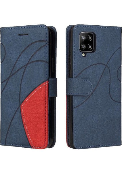 Kart Yuvası Standı ile Samsung Galaxy Case 5g Için Kılıf Pu Deri Flip Folio (Yurt Dışından)