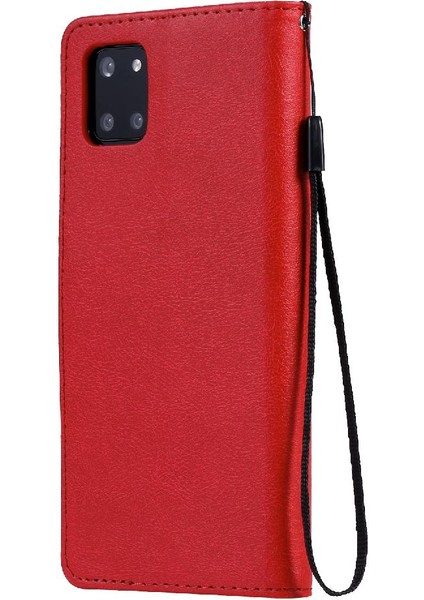 Samsung Galaxy Not 10 Lite Için Flip Case Kart Yuvası ile Yüksek Kalite Kılıf (Yurt Dışından)
