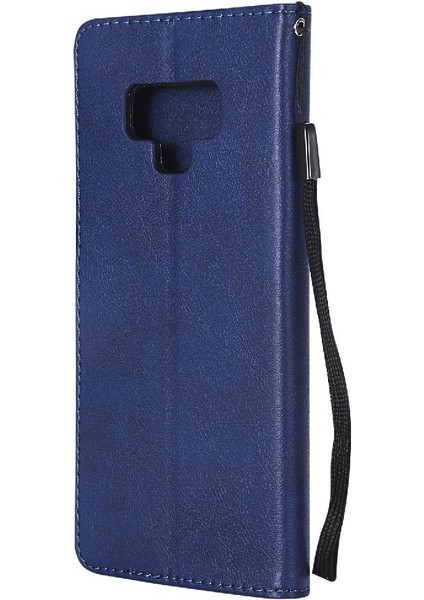 Samsung Galaxy Not 9 Için Flip Case Yüksek Kaliteli Deri Iş Cüzdan (Yurt Dışından)