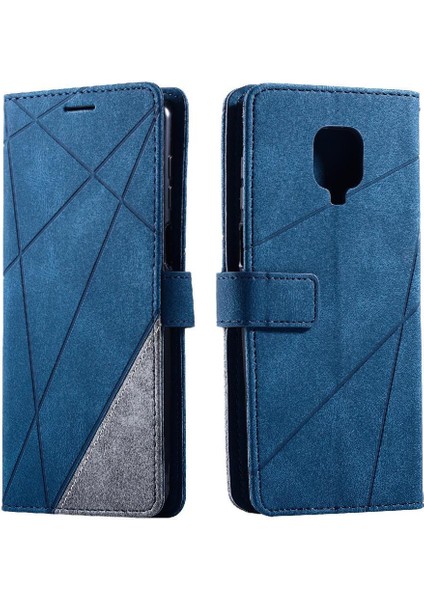 Xiaomi Redmi Için Not 9 Pro Max Pu Deri Manyetik Cüzdan Flip Folio (Yurt Dışından)