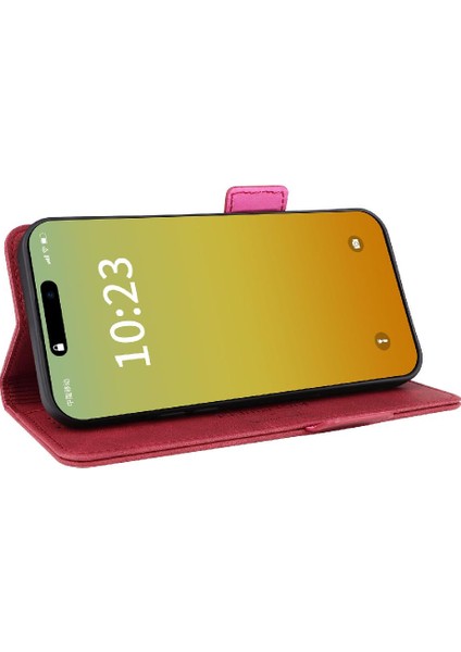 Kart Tutucu Kickstand Kapak ile iphone 15 Artı Kart Ekleme Için Kılıf (Yurt Dışından)