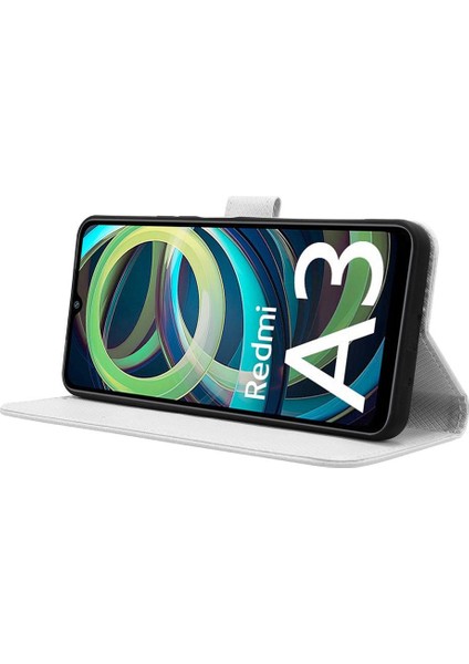 Xiaomi Poco C61 Kapak Manyetik Cüzdan Kart Tutucu Kickstand (Yurt Dışından)