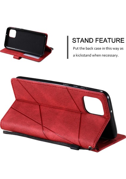 Xiaomi Redmi A1 Için Kılıf Cüzdan Flip Folio Manyetik Kart Tutucu Kickstand (Yurt Dışından)