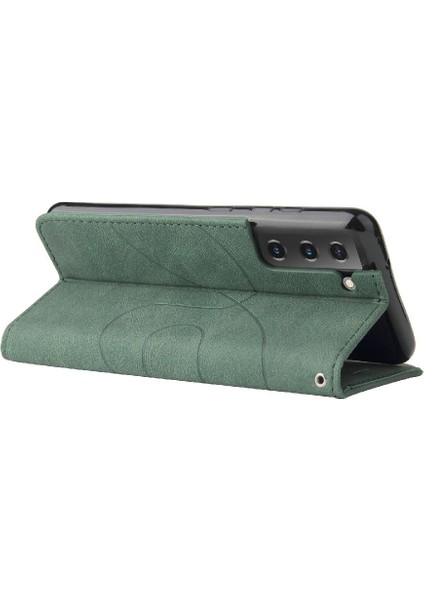 Samsung Galaxy S21 Fe Pu Deri Flip Folio Kılıf ile Iki Renkli (Yurt Dışından) fiyatları