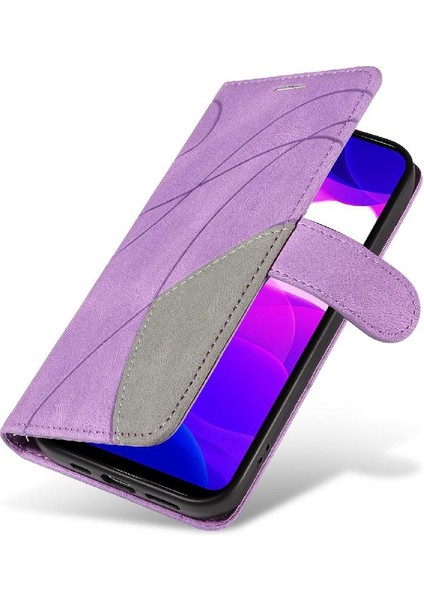 Kart Yuvası Standı Kickstand Koruyucu Pu Flip ile Xiaomi 10 Lite Için Kılıf (Yurt Dışından) modelleri