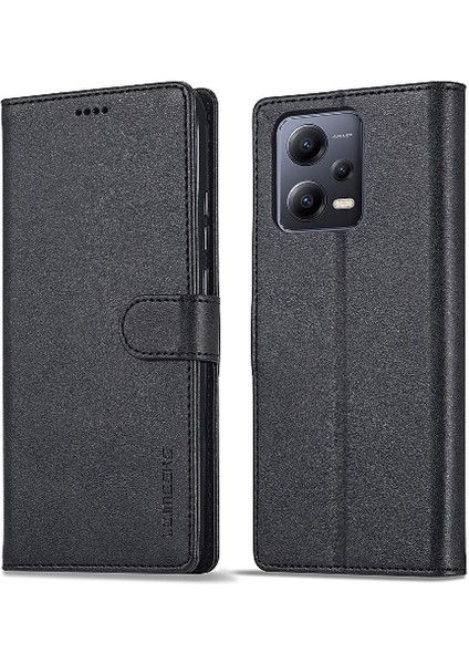 Xiaomi Redmi Not 12 Pro Artı Buzağı Doku Yatay Flip Case (Yurt Dışından)