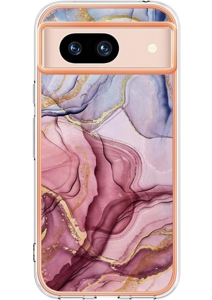 Google Piksel 8A Silikon Tampon Darbeye Dayanıklı Tpu Mermer ile Uyumlu (Yurt Dışından) fiyatları