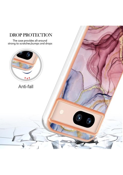 Google Piksel 8A Silikon Tampon Darbeye Dayanıklı Tpu Mermer ile Uyumlu (Yurt Dışından) indirimleri