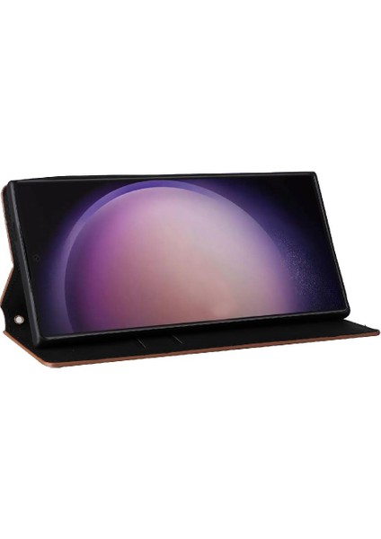 Samsung Galaxy S24 Ultra Pu Deri Manyetik Kapatma 3D Desen (Yurt Dışından) indirimleri