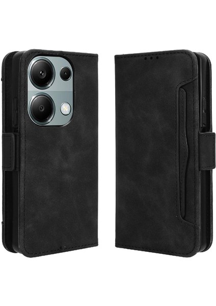 Xiaomi Redmi Için Not 13 Pro 4g Deri Cüzdan Kapak Ayarlanabilir Kart (Yurt Dışından)