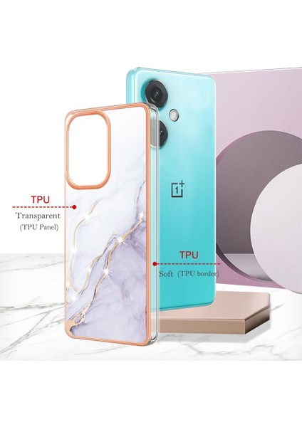 Oneplus Nord Ce 3 Için Kılıf Mermer Desen Koruma Yumuşak Tampon Ince Tpu (Yurt Dışından) indirimleri